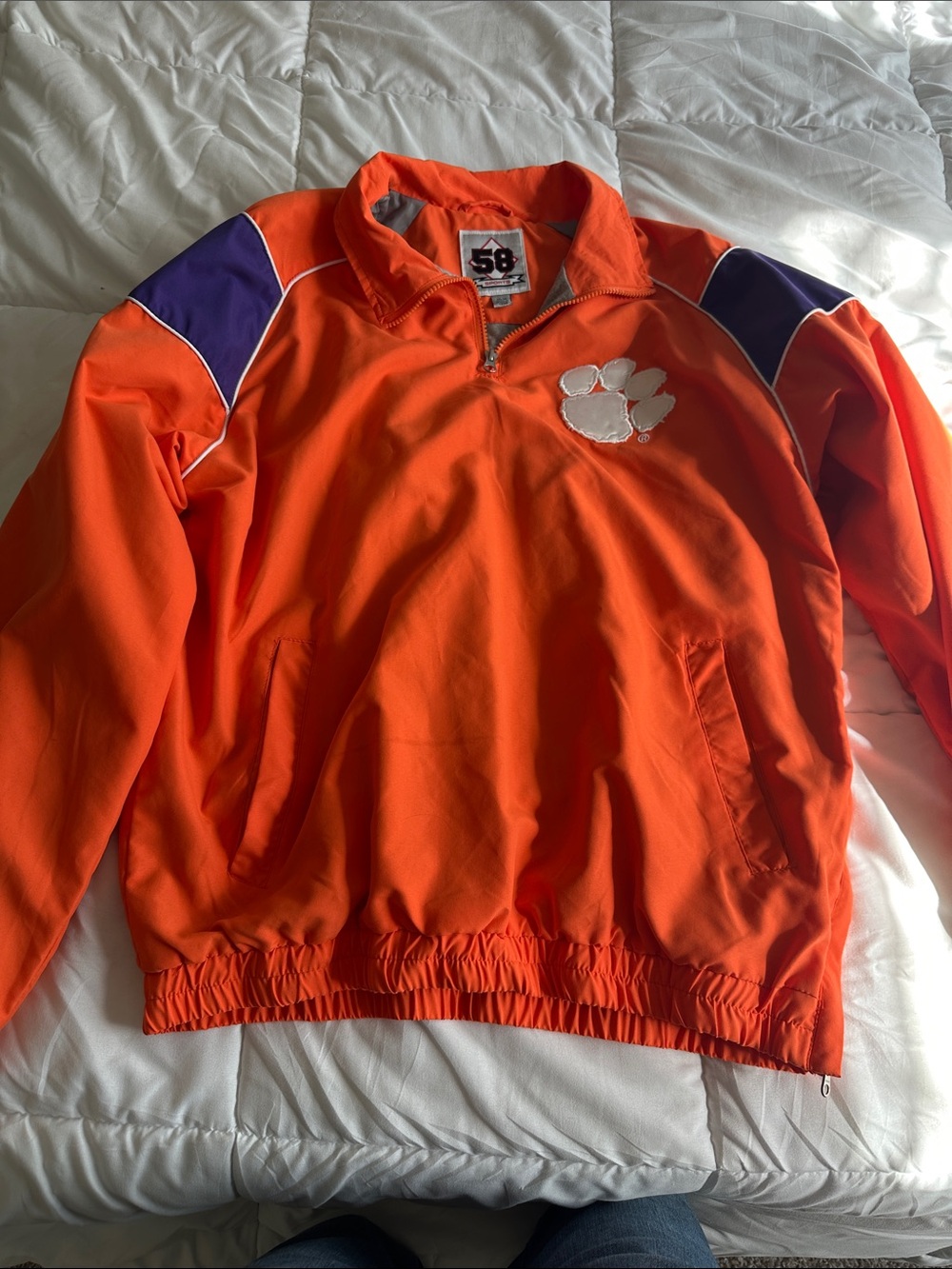 Kids Orange Pullover Jacket with Paw Patch